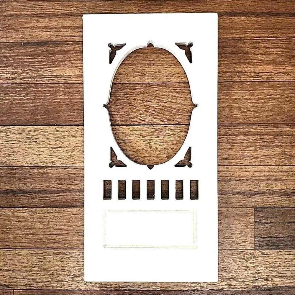 14"x7" Unfinished Vintage Looking Door Frame for Painting or Crafts